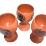 Potter's Clay Black Wine Glass I We use 100% Natural Clay.