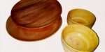 CTmela Wooden Thali Set, for Dinner and Gifts Item10 inch 1set. - Image 4