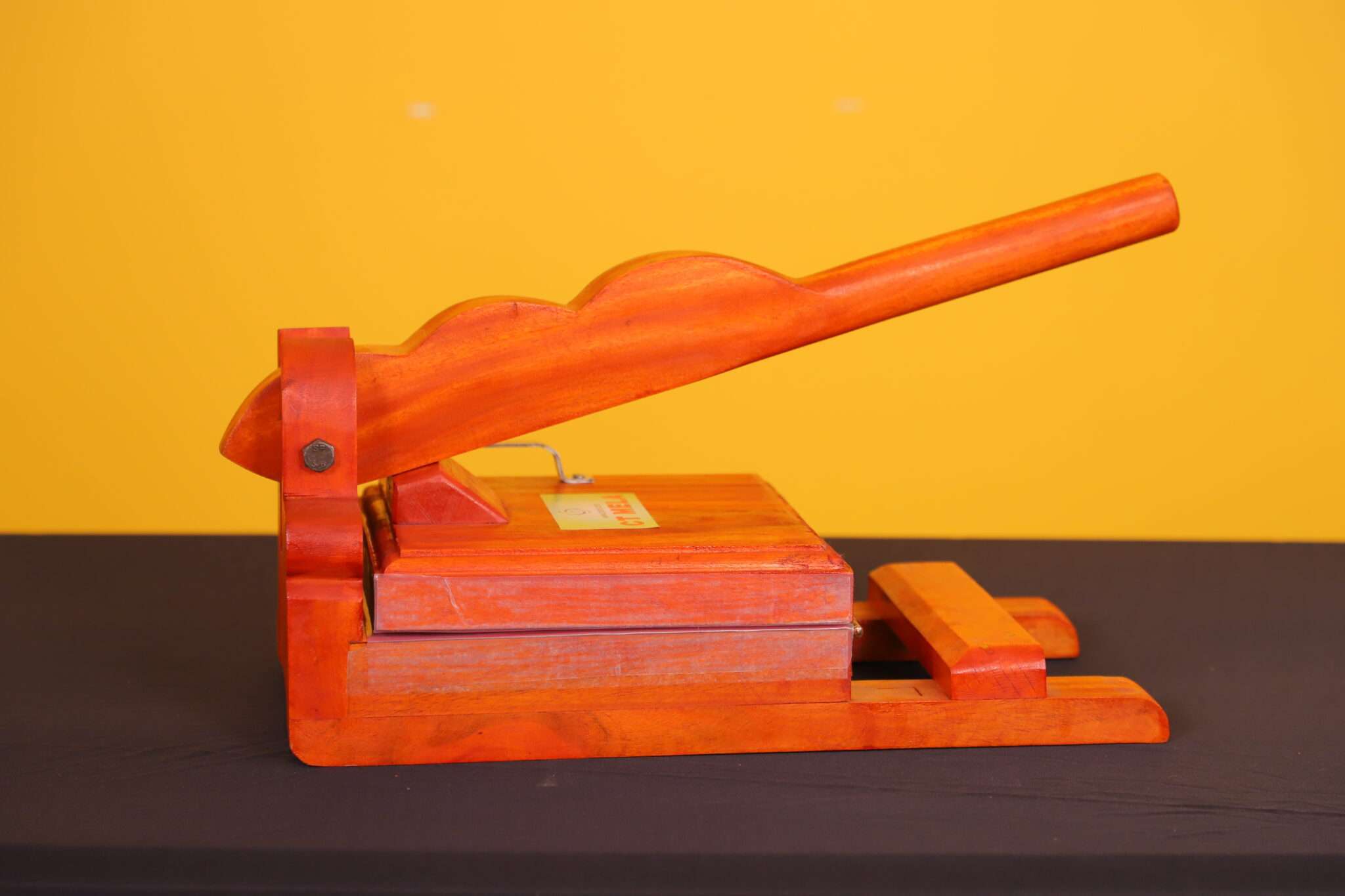 Roti maker machine CTmela Wooden Square Easy Roti Maker 9 Inch CTMela