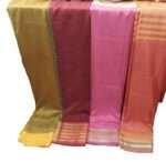Combo offer -Women's Multicolored Soft Silk sharee 6 pices. - Image 2