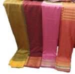 Combo offer -Women's Multicolored Soft Silk sharee 6 pices. - Image 3
