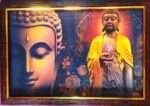 CTmela Wooden Buddha Photo Frames Wall Decoration Living Room Bedroom Home Decor Wall Art Frames - Image 4