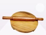 CTmela Chakla Belan Wooden Set for Kitchen  10 inch & 13.5 inch Belan - Image 4