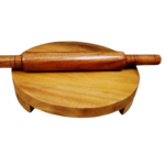 CTmela Chakla Belan Wooden Set for Kitchen  10 inch & 13.5 inch Belan