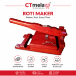 CTmela 10-Inch Wooden Roti Maker – Traditional Chapati Press for Home Use - Image 7