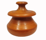 CTmela Wooden Sugar Pot, Salt Pot, Spice Pot, Pickle Jar, Jam Jar Masala Box & Multi use Pot, Jar, Containers & Bowl with Spoon - Image 3