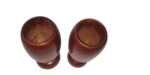 CTmela Wooden Wine Glass, Set of 2 glass, #Best  neem wood# - Image 4