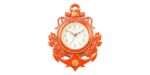 CTmela Brown wooden color 30 cm X 25 cm Wall Clock (New Standard). - Image 2