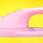 CTmela Plastic Puri Maker Press Machine pink 10.cm Anti slip textured grip.