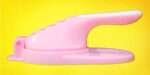 CTmela Plastic Puri Maker Press Machine pink 10.cm Anti slip textured grip.