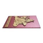 CTmela Wooden Shiva Art Wall Kye Hanger 25 X 17 cm use Home & Office - Image 2