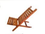 CTmela Wooden folding Chair 1 Piece Solid Mahogany wood folding easy chair Home Living Room and Outdoor Lounge.