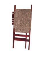 CTmela Wooden folding Chair Solid Mahogany wood With Natural Grass. 1 pice - Image 3