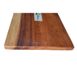 CTmela wooden chopping board, kitchen essential used for cutting vegetables, fruits, meat, and more.  natural look one pice. - Image 6