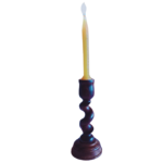 WOODEN CANDLE STAND