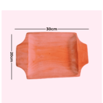 Wooden Oval Shape Handle Serving Tray – Elegant Kitchen & Dining - Image 2