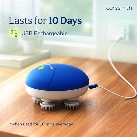 Smart Electric Scalp Massager for Hair Growth with Portable Head Massager